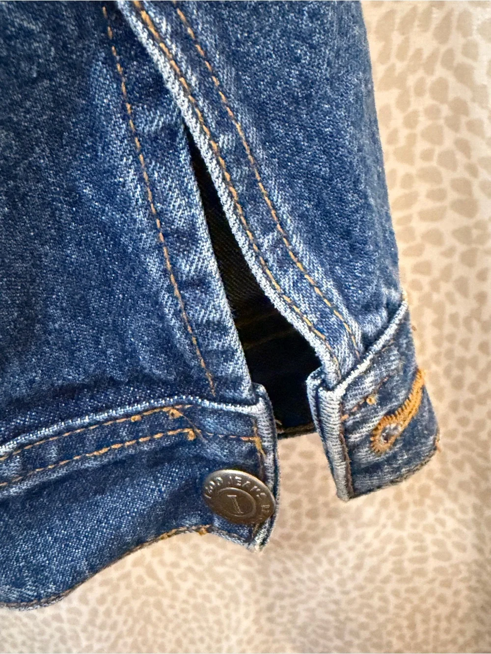 Classic Izod Blue Denim Jean Jacket